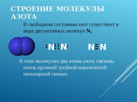 Строение атома азота