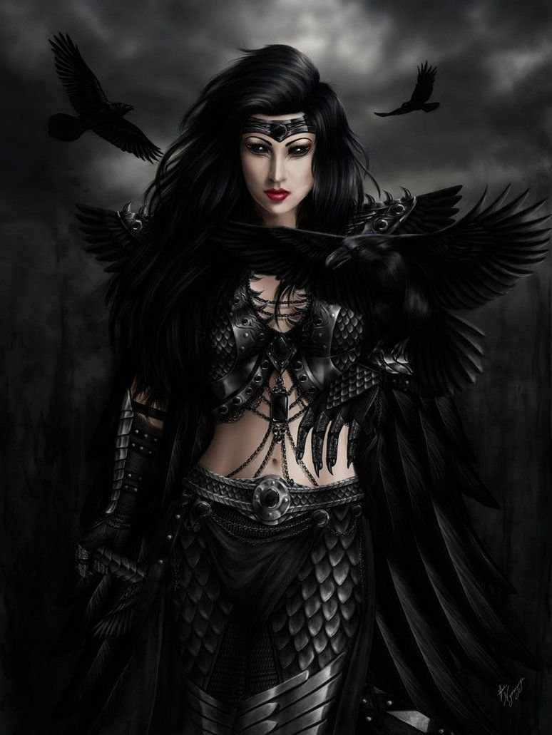 Морриган - кельтская богиня войны