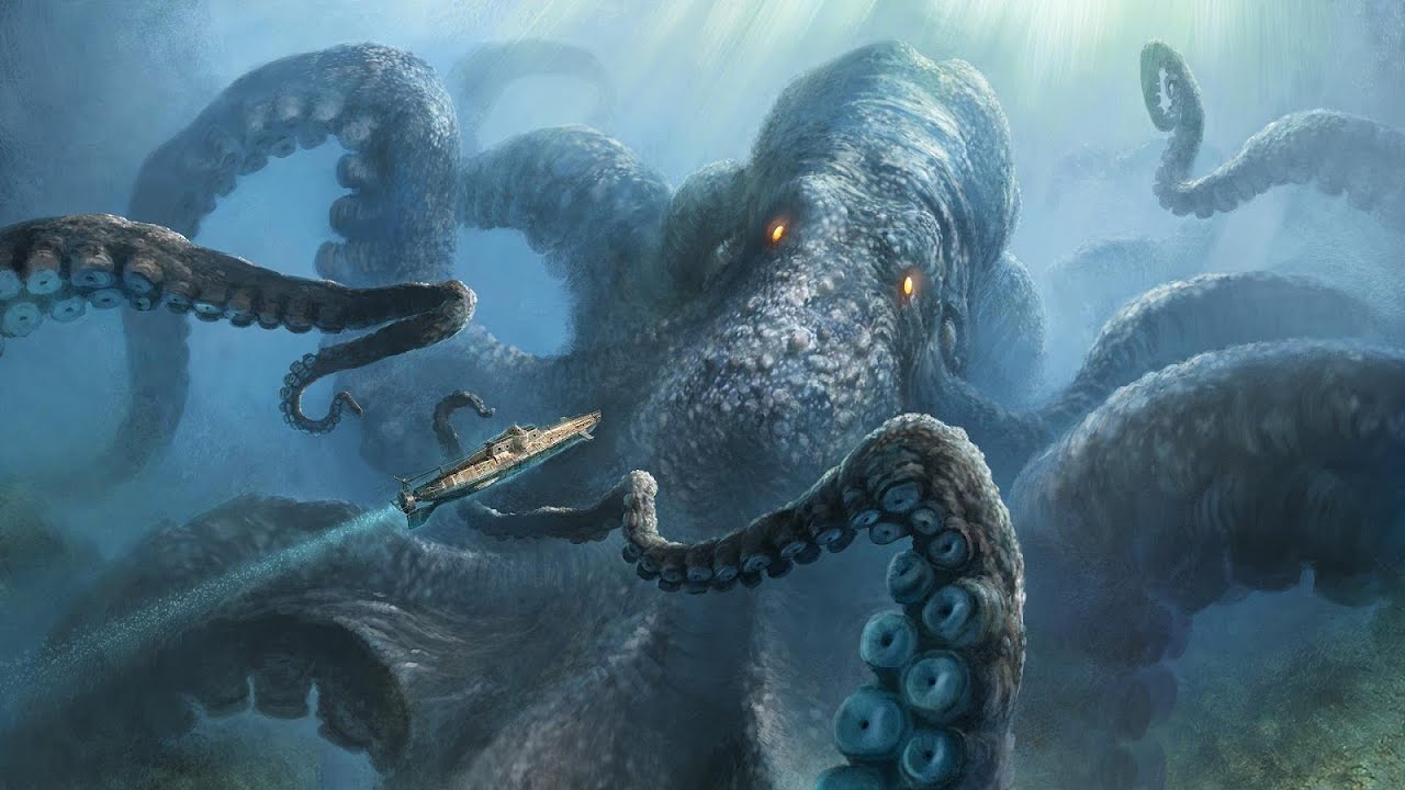 Кракен - морское чудовище