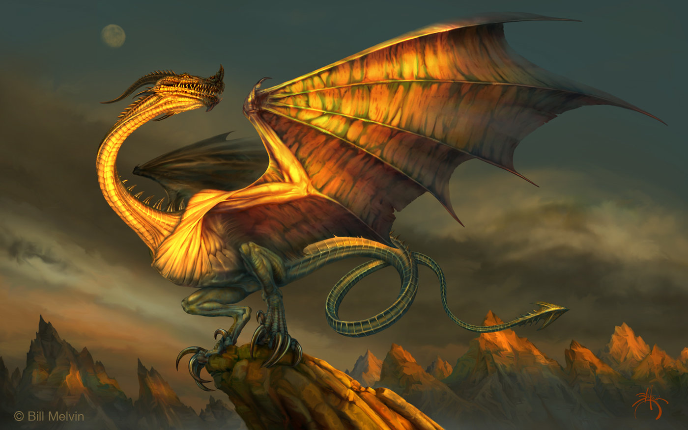 Виверна - дракон из средневековых европейских легенд