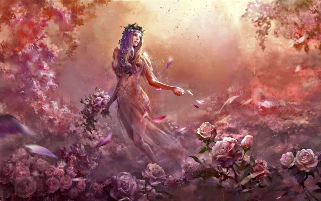 Флора - римская богиня цветов и весны
