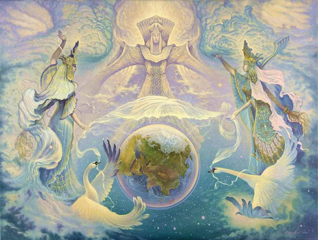 Сотворение мира - Бог Род породил всё, что мы видим вокруг