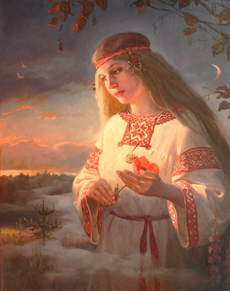Заря-заряница - славянская богиня утра
