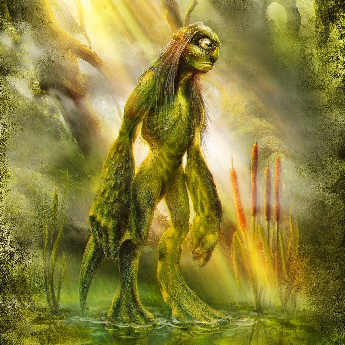 Багник - дух торфяного болота