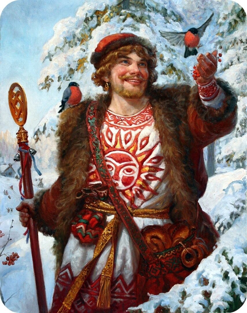 Коляда - бог зимнего солнца в славянской мифологии