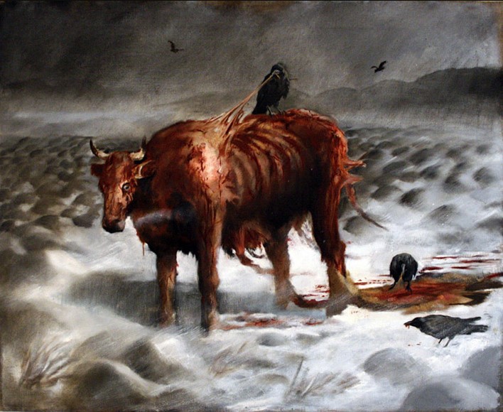 Коровья смерть - дух смерти рогатого скота