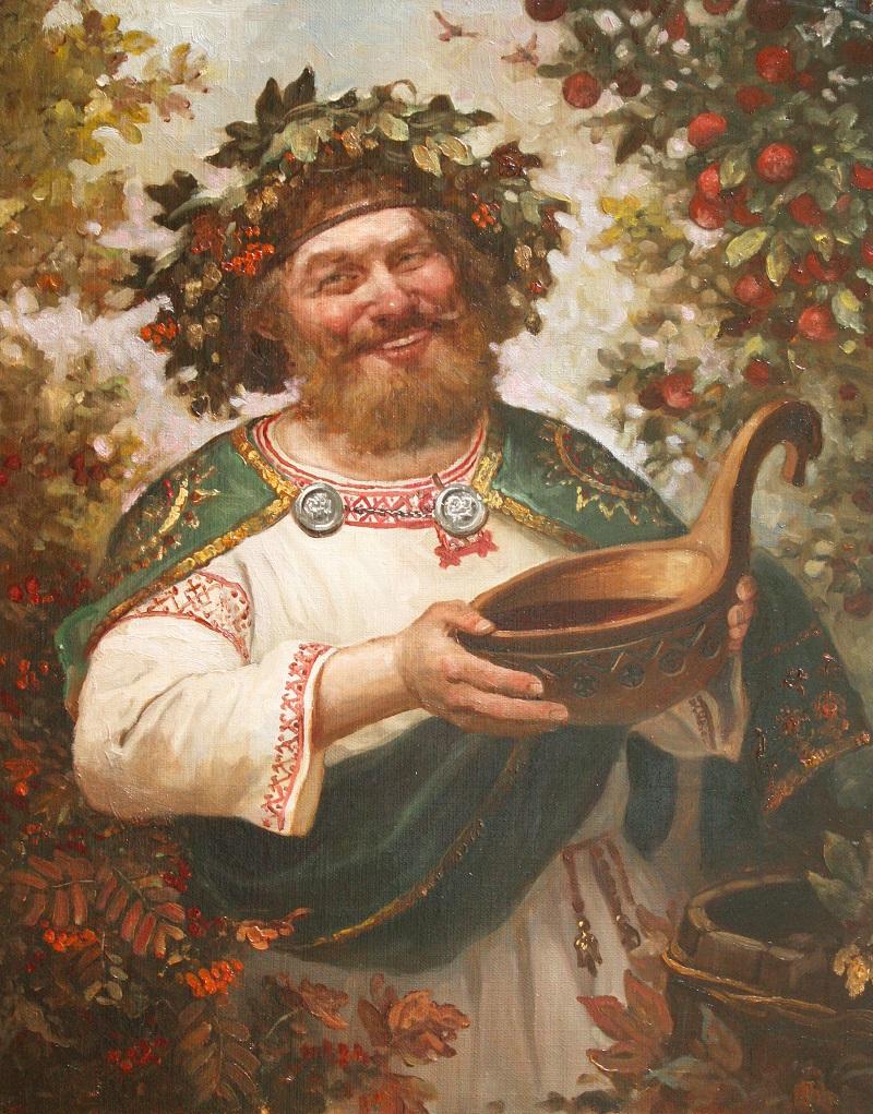 Квасура - славянский бог застолий, вина и пива