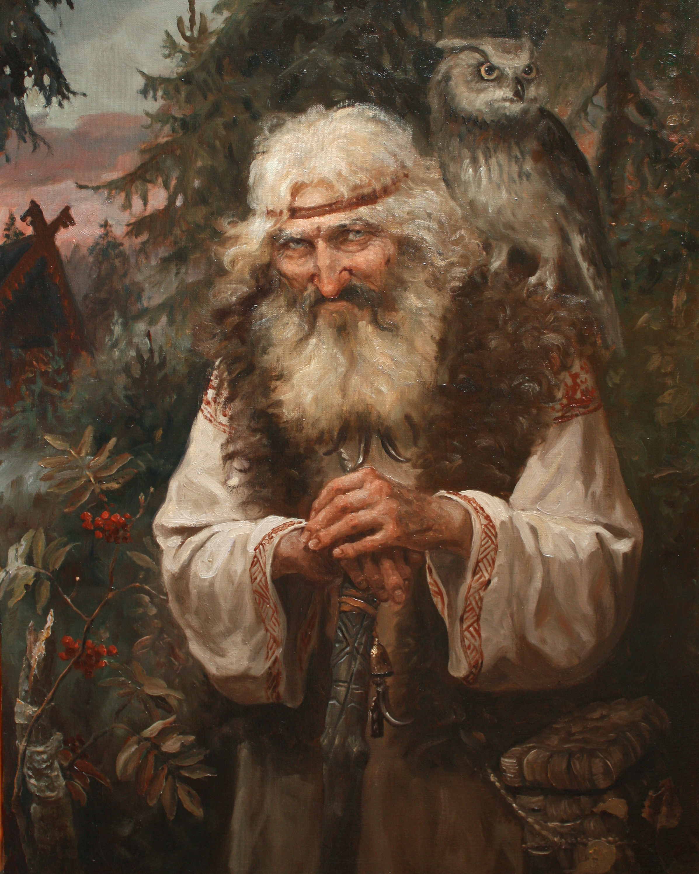 Леший - славянский дух леса; В глуши лесной
