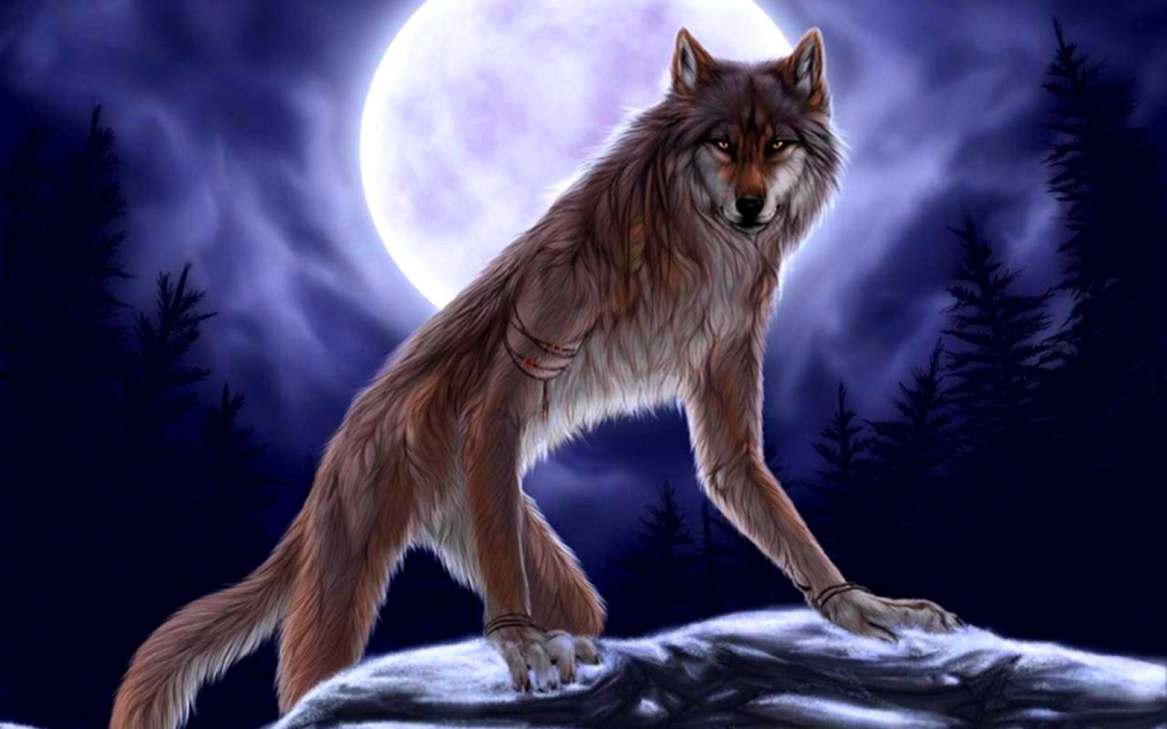 Волколак - человек способный обращаться в волка