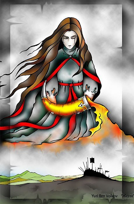 Желя - славянская богиня скорби