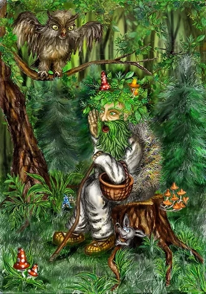 Аука - в славянской мифологии лесной дух