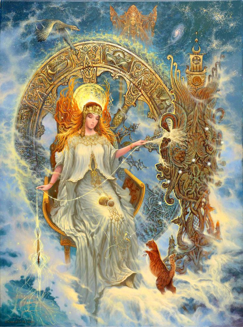 Макошь - славянская богиня судьбы