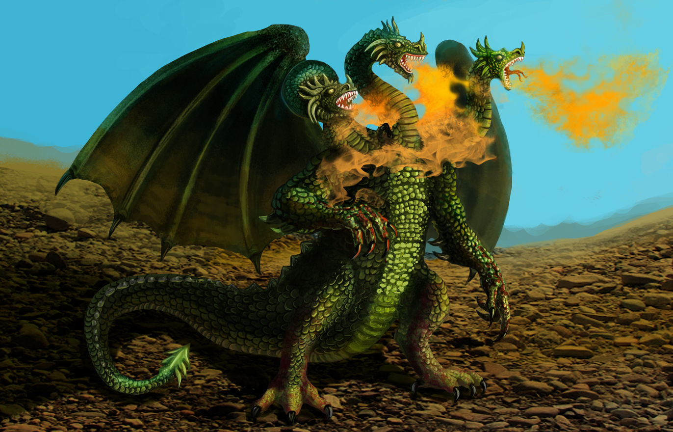 Змей Горыныч - славянский дракон русских сказок и былин