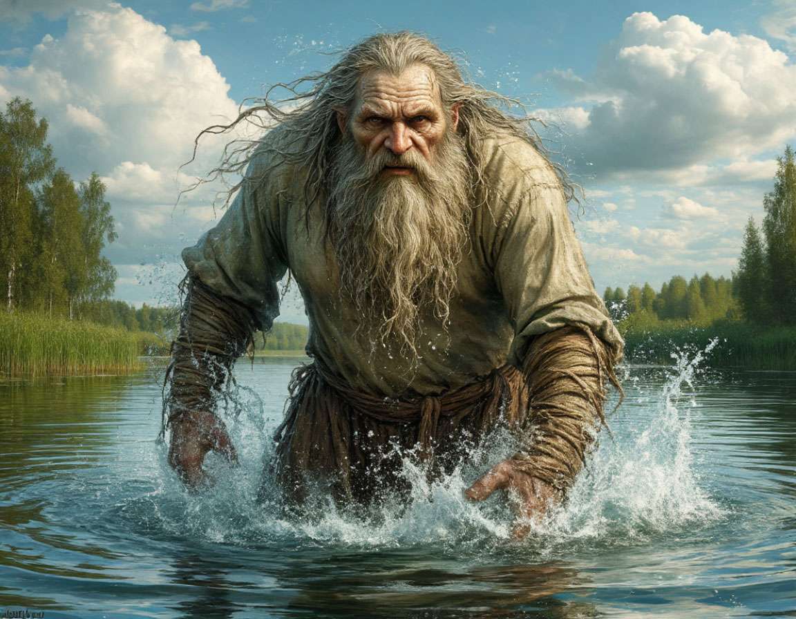Баламутень (Баламутник) — в белорусской мифологии водяной человек