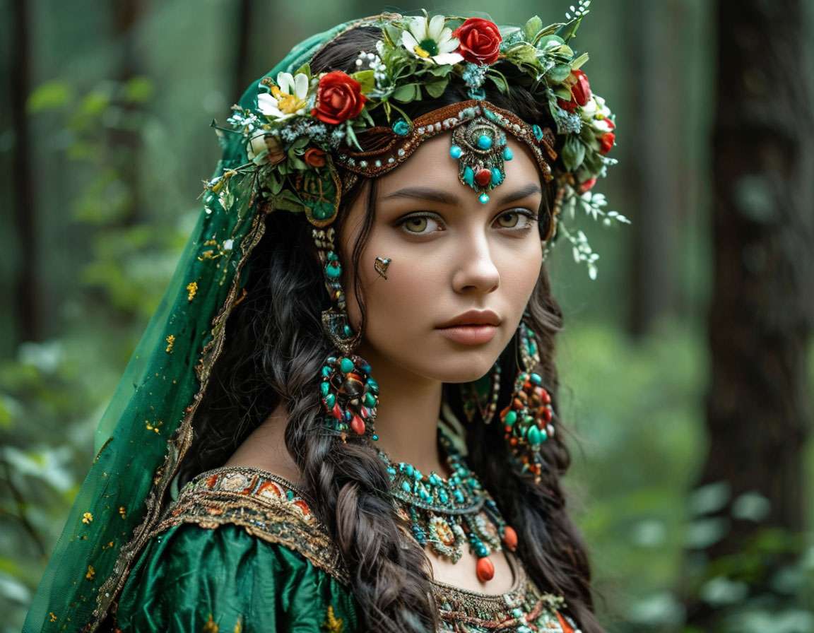 Тара - славянская богиня природы и леса