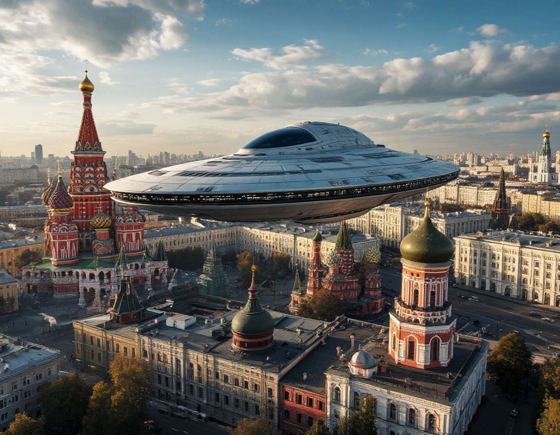 НЛО - инопланетный космический корабль