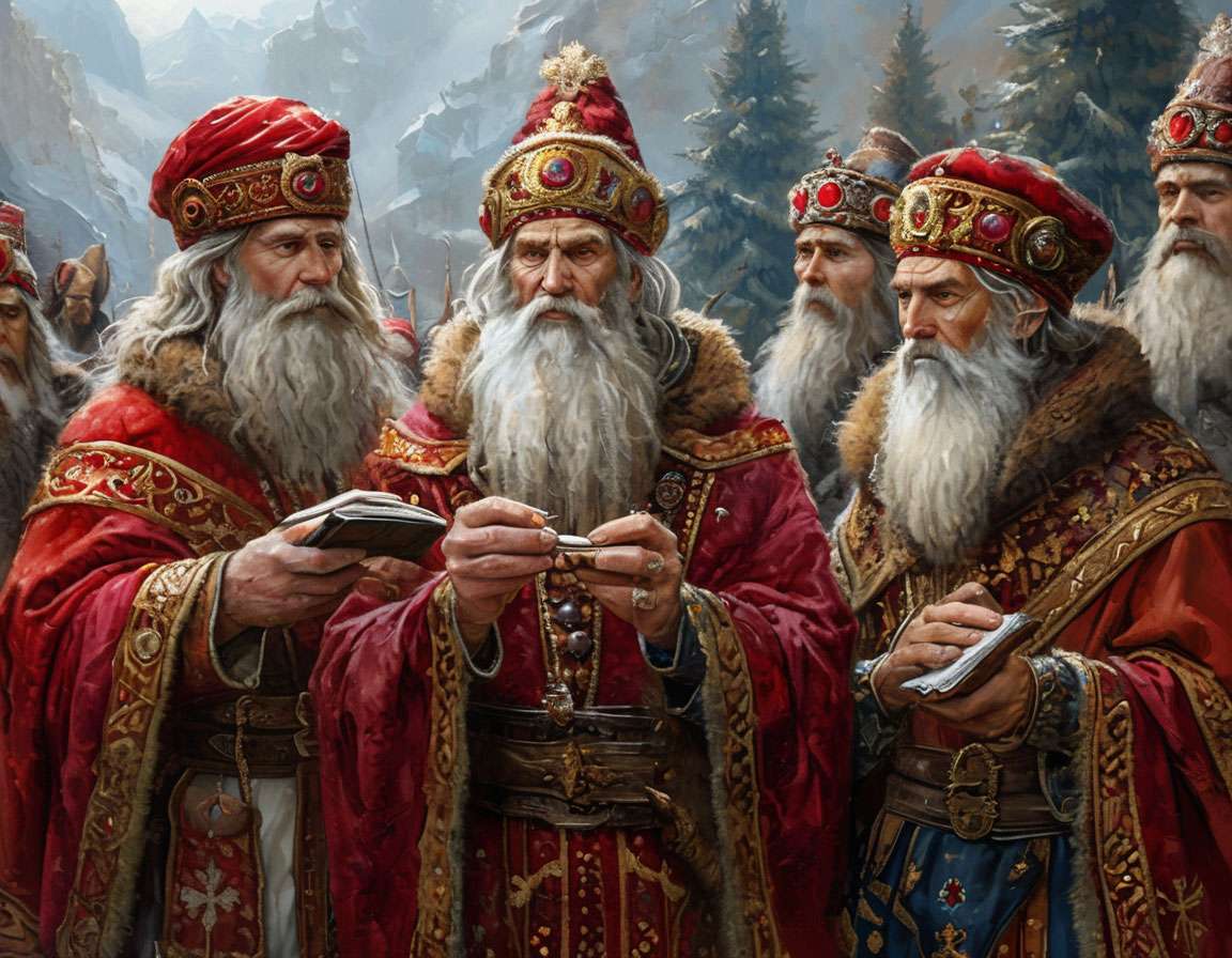Волхвы — славянские служители языческих (родноверских) дохристианских культов