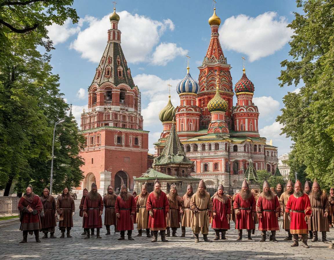 В стародавние времена Берендеи проживали на территории, окружающей современный город Москву, который тогда носил название Маска-Град