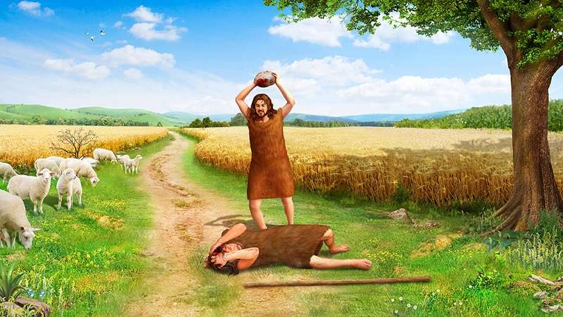 Каин и Авель - два брата, дети Адама и Евы