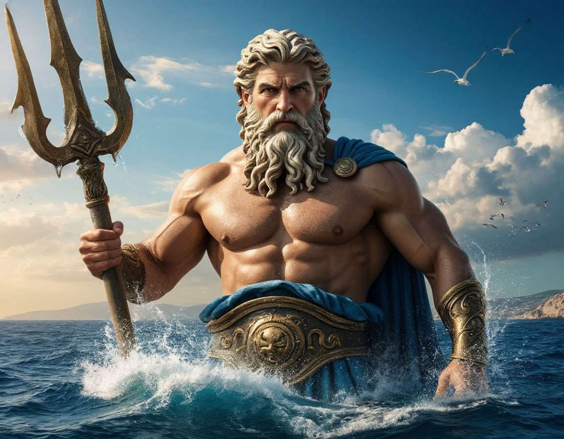 Посейдон - греческий бог морей
